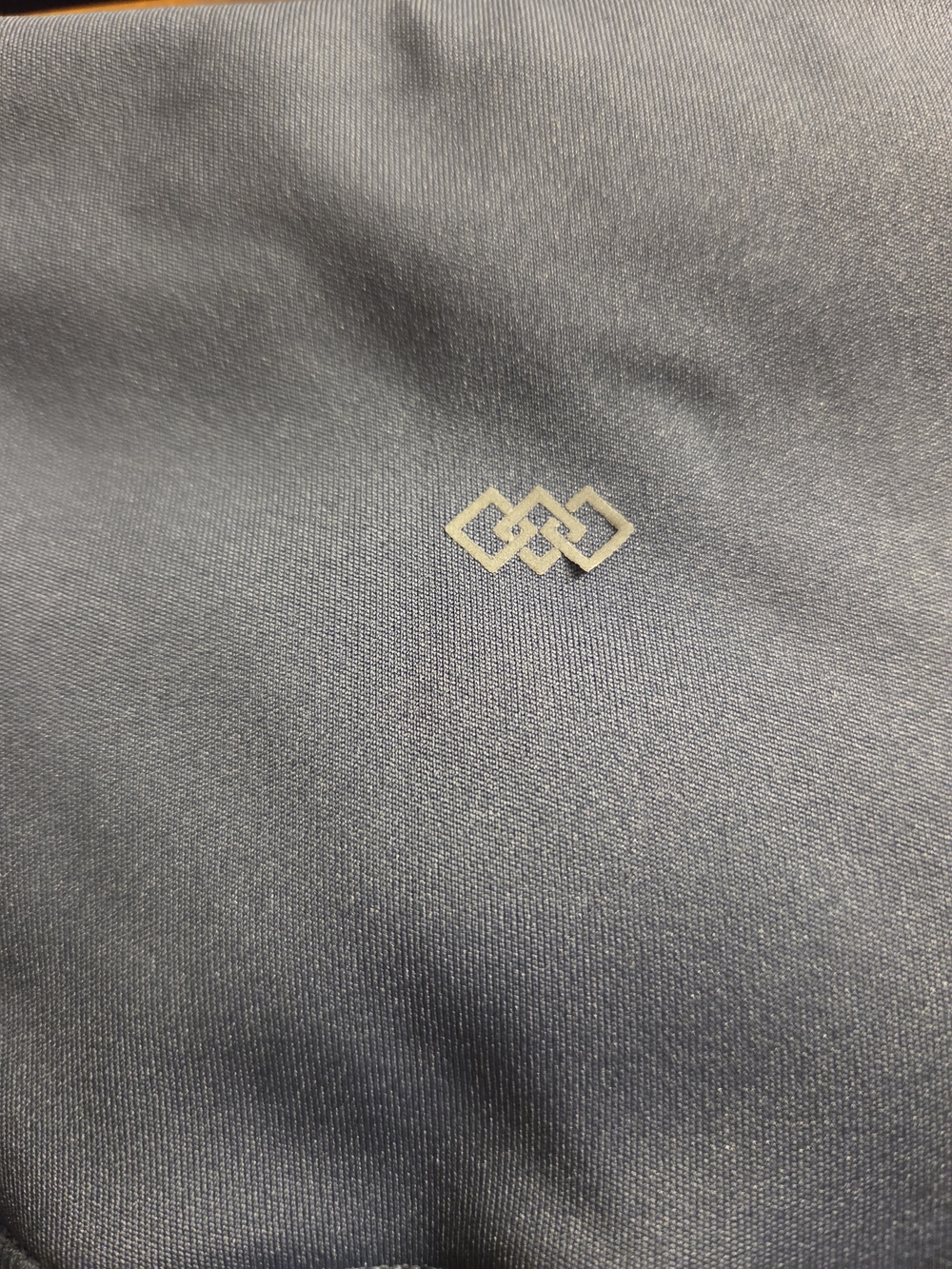 Leg3nd High-Waist Blue Active Leggings with Side Pockets - Picture 5 of 6